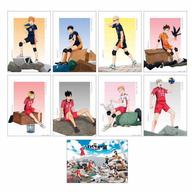 A3 clear posters (¥1,000 each).