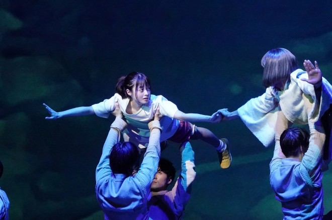 Stage performance of Spirited Away in Shanghai with Kanna Hashimoto