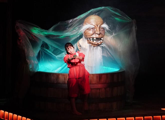 Stage performance of Spirited Away in Shanghai with Kanna Hashimoto