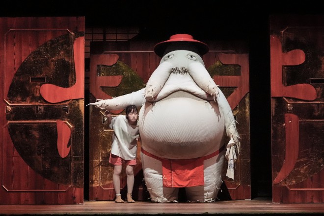 Stage performance of Spirited Away in Shanghai with Kanna Hashimoto