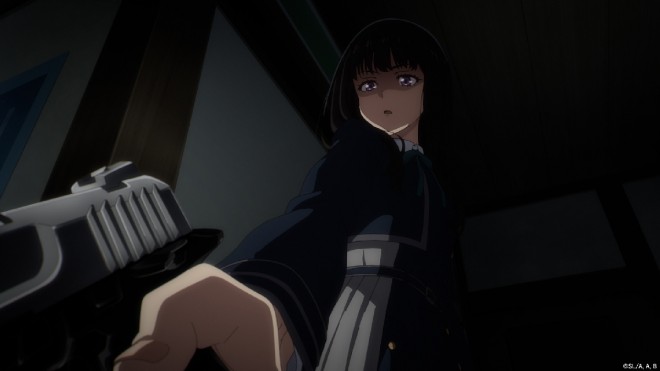 A preview still from Lycoris Recoil: Friends are thieves of time