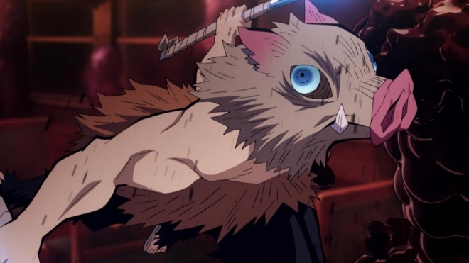 Inosuke Hashibira from Demon Slayer