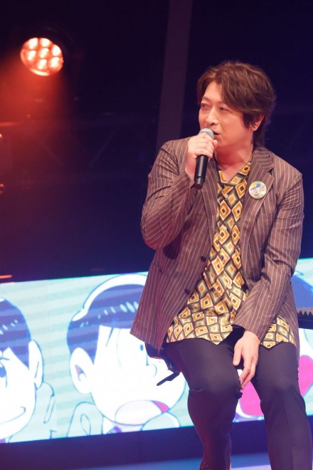 Daisuke Ono shouts his catchphrase with full energy