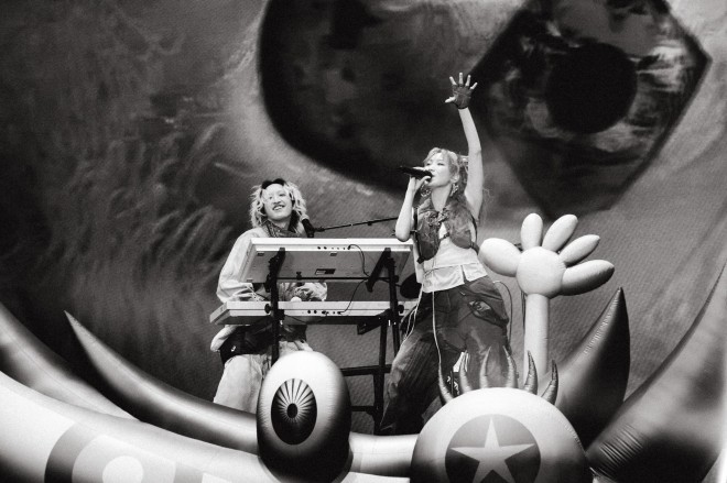 YOASOBI performing during their European debut tour in Barcelona and London.