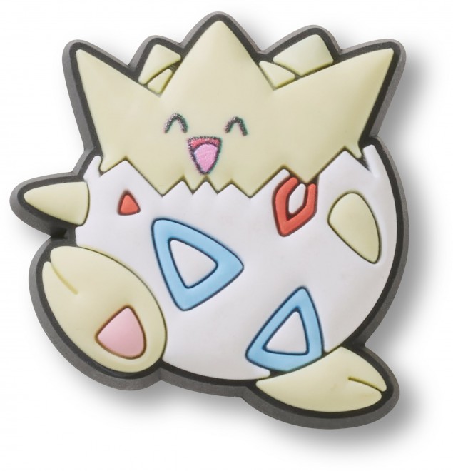 Colorful Pokémon x Crocs collaboration features Eevee-inspired platform clogs with faux fur strap