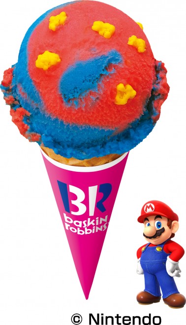 Baskin-Robbins Japan teams up with Super Mario for an exclusive summer campaign featuring themed sundaes, colorful cakes, and collectible goodies.