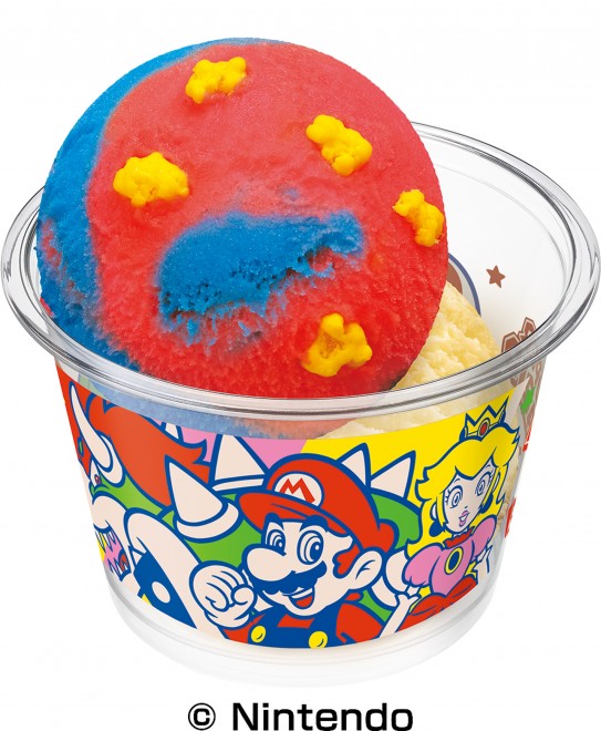 Baskin-Robbins Japan teams up with Super Mario for an exclusive summer campaign featuring themed sundaes, colorful cakes, and collectible goodies.