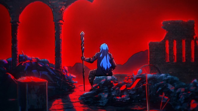 Scene cuts from the non-credit opening video of The Rising of the Shield Hero Season 4