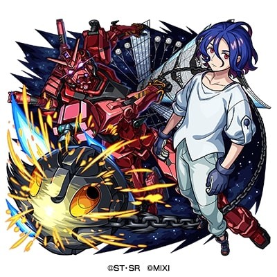 Gundam GQuuuuuuX characters appear in Monster Strike collaboration visuals
