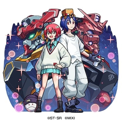 Gundam GQuuuuuuX characters appear in Monster Strike collaboration visuals