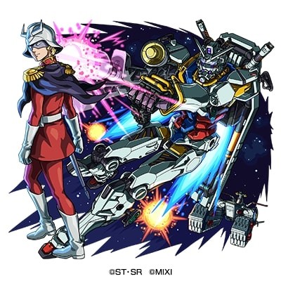 Gundam GQuuuuuuX characters appear in Monster Strike collaboration visuals