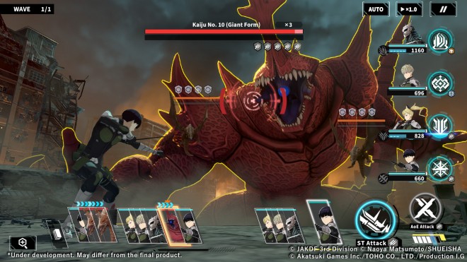 Kaiju No. 8 The GAME Scene Still Battle Scene
