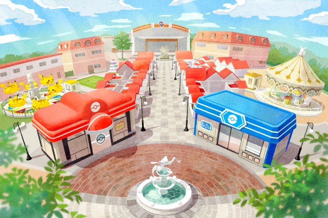 PokéPark Kanto job announcement with details on staff roles and 2026 opening.