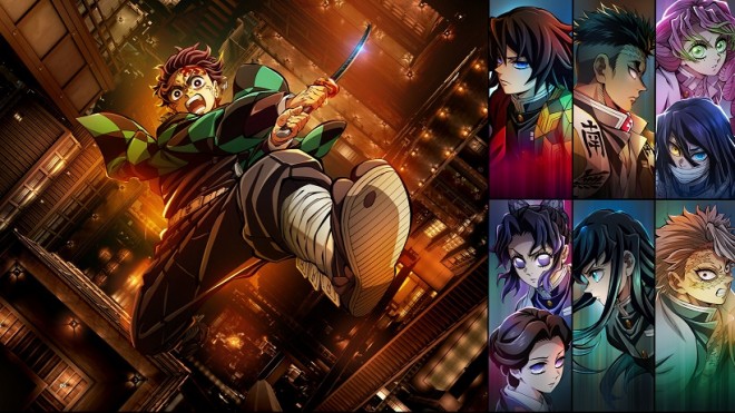 Scene cut from Demon Slayer: Infinity Castle Arc – Part 1: Akaza Returns 