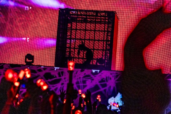 Scene from Ado WORLD TOUR 2025 “Hibana” Powered by Crunchyroll – Los Angeles Show