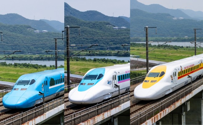 “ONE PIECE Shinkansen” Trains No. 1 to 3