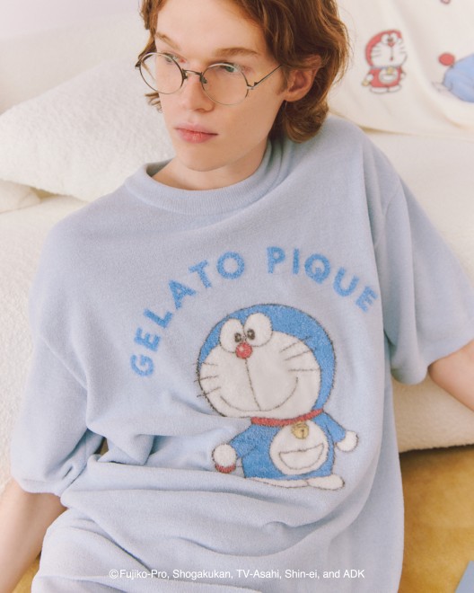 Doraemon-themed loungewear and accessories from Gelato Pique, including Take-copter headband