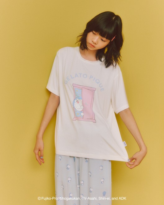 Doraemon-themed loungewear and accessories from Gelato Pique, including Take-copter headband