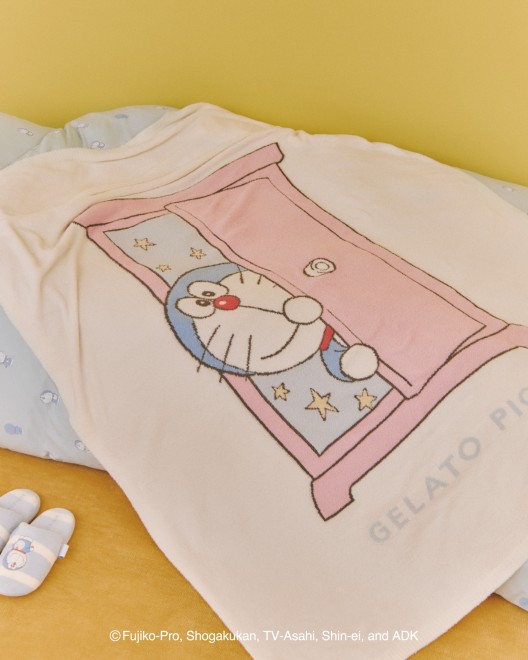 Doraemon-themed loungewear and accessories from Gelato Pique, including Take-copter headband