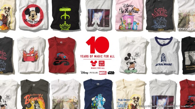 Revival of UNIQLO and Disney’s “MAGIC FOR ALL” Collection