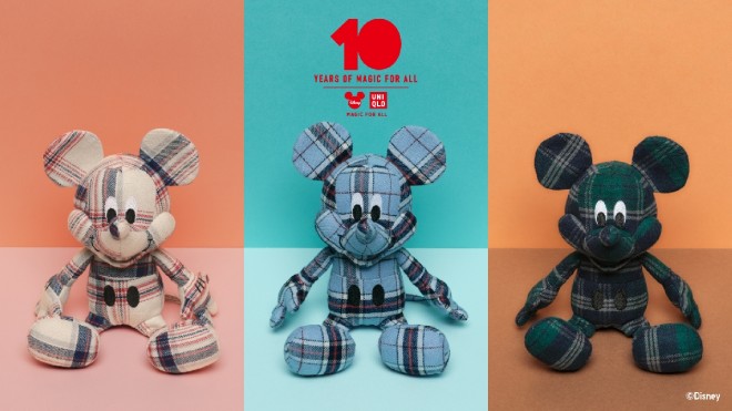 UNIQLO's Special Mickey Mouse Plush: “MAGIC FOR ALL Timeless Toy”