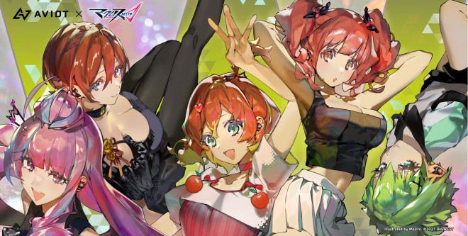 Collaboration Earphone Illustration with AVIOT