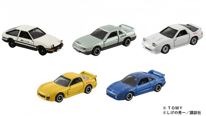 ミニカー DREAM TOMICA Initial D SPECIAL SET Tomica x Initial D Collab Brings Iconic Cars in Dec Release