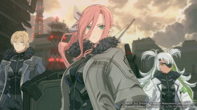 Original character Sagan Shinomiya, Chester, Suited from Kaiju No. 8 THE GAME