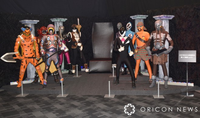 All Super Sentai Exhibition Unveiled: 300 Hero Statues Gather, Kiji ...