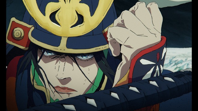 Teaser images from the 2D anime adaptation "SEKIRO: NO DEFEAT," based on "SEKIRO: SHADOWS DIE TWICE"