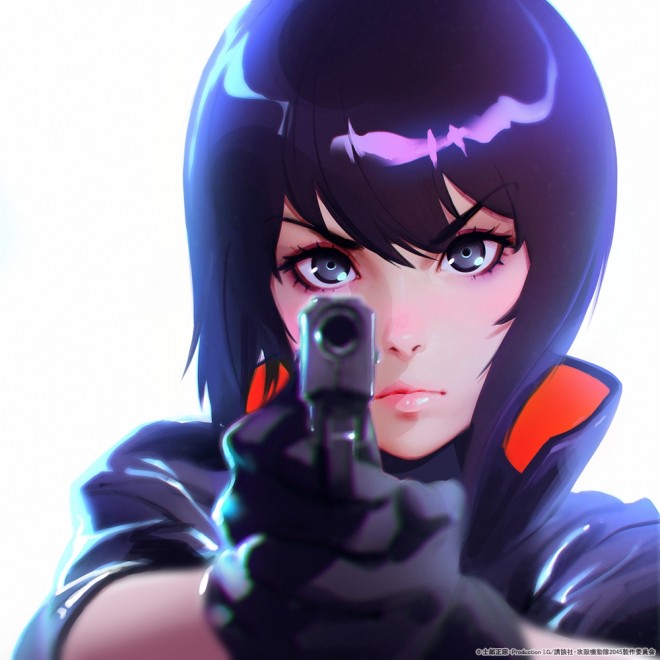 Motoko Kusanagi from Ghost in the Shell