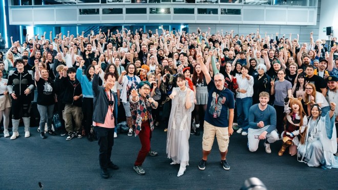 Scenes from the Kaiju No. 8 panel at AnimagiC 2025