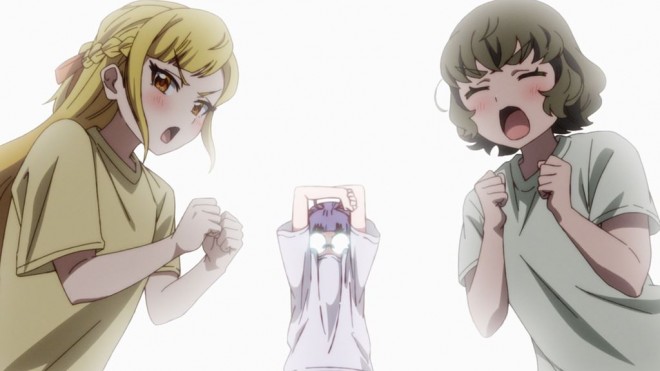 Visual from the anime Turkey!, set in Chikuma City, Nagano