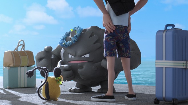 New scene cut from Pokémon Concierge featuring various Pokémon including Metagross and Arcanine.