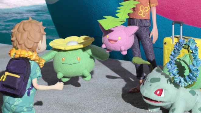 New scene cut from Pokémon Concierge featuring various Pokémon including Metagross and Arcanine.