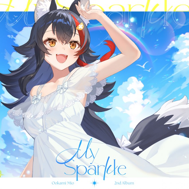 Ookami Mio’s second album My Sparkle, released on August 20, 2025, under hololive RECORDS.