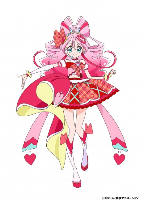 Cure Idol unveils God Idol Style and Idol Heart Ribbon Style for the first W style change in Precure history.