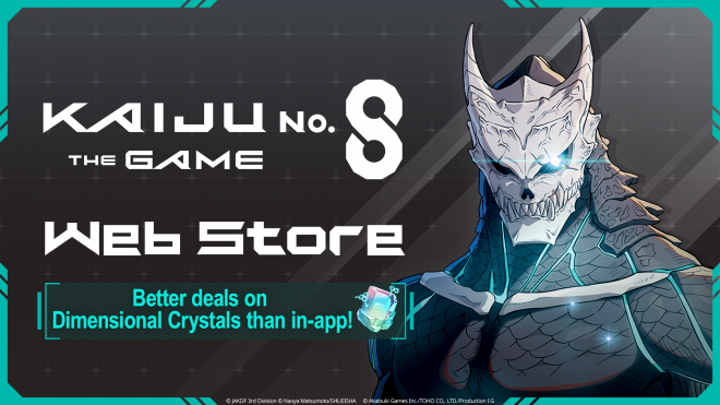 Kaiju No. 8 THE GAME Web Store