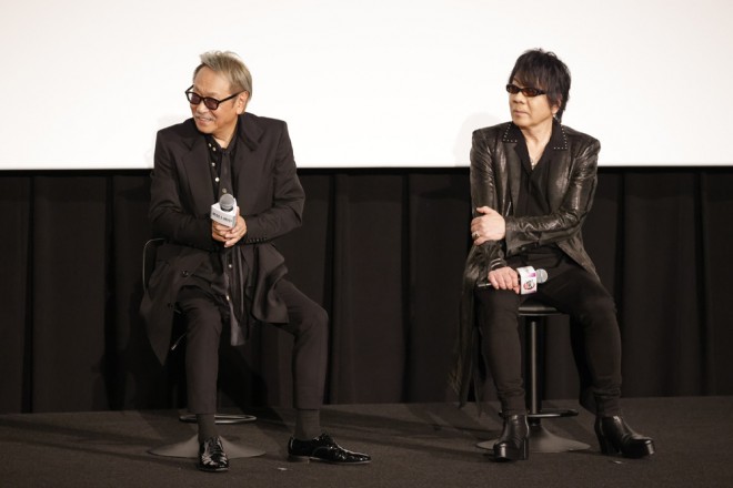 The stage greeting for Demon Slayer: Kimetsu no Yaiba - Infinity Castle: Act 1 Akaza Returns