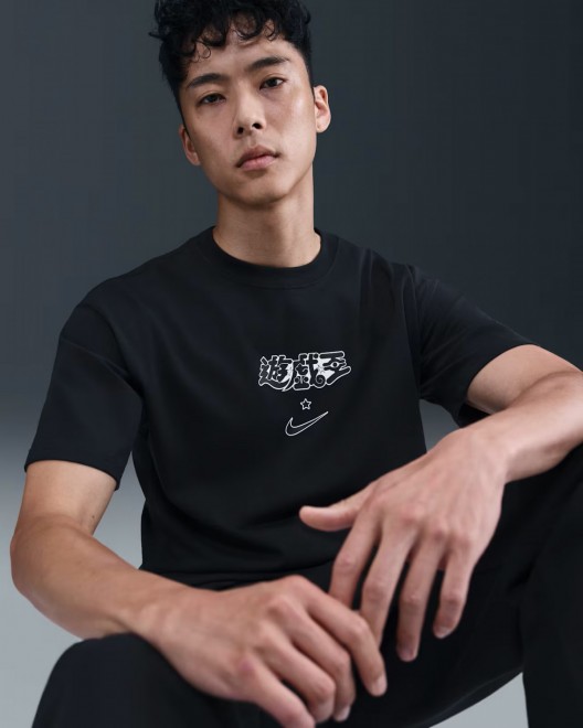 Nike x Yu-Gi-Oh! DM Men's Solo Swoosh T-Shirt (Black) – ¥4,620 ($35)