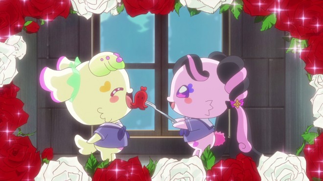 Scene from You and Idol Pretty Cure