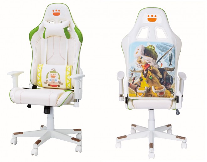 Nitori Street Fighter 6 collaboration gaming chair showcasing Juri’s artwork, pre-orders available on Nitori Net from September 17, 2025.