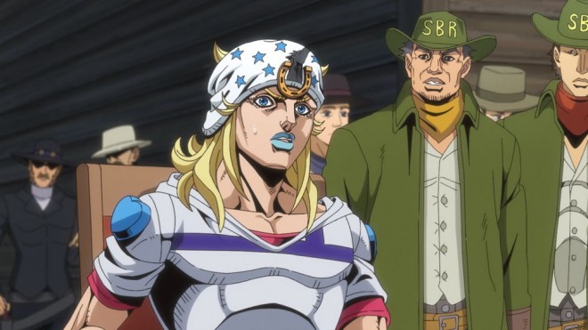 Scene cut from Steel Ball Run JoJo’s Bizarre Adventure anime shown in the teaser PV.