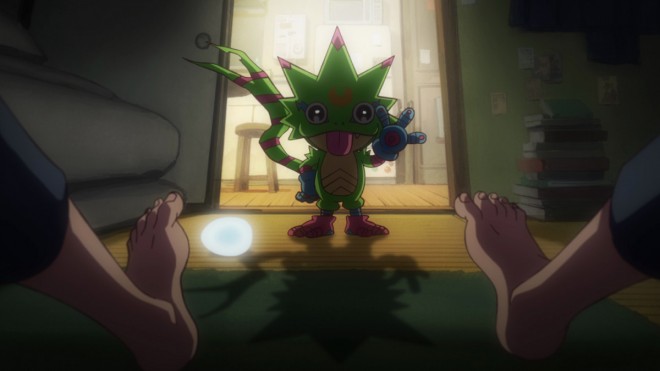 Scene cut from DIGIMON BEATBREAK