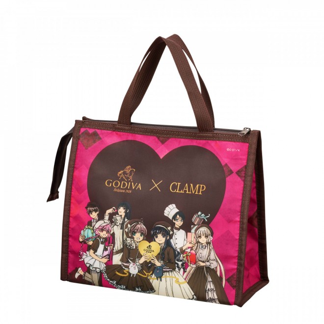 GODIVA × CLAMP Cup Ice Cream Cooler Bag Set