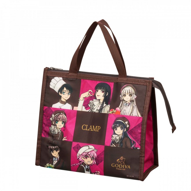 GODIVA × CLAMP Cup Ice Cream Cooler Bag Set