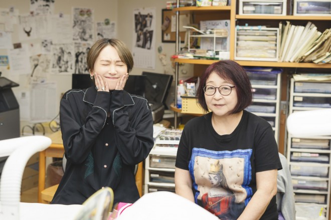 Yui Aragaki & Rumiko Takahashi