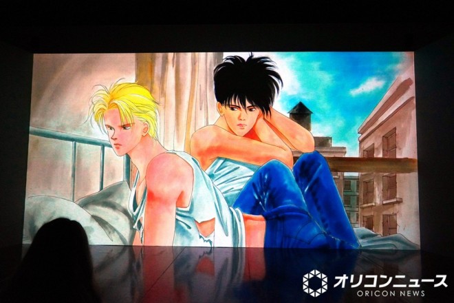 Exhibition view of Betsucomi 55th ANNIV. BEYOND THE PAGE