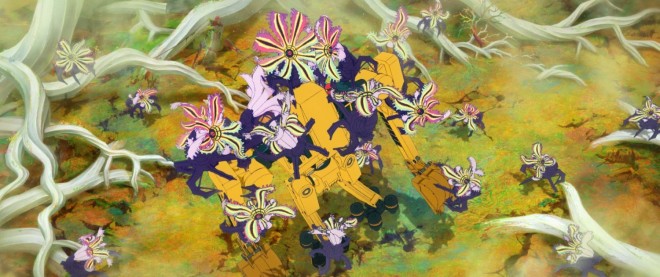 Scene cut from the theatrical anime ALL YOU NEED IS KILL