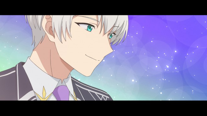 The teaser visual for the TV anime adaptation of "Even Though I'm a Super Timid Noble Girl, I Accepted the Bet From My Cunning Fiancé," featuring Pia and Rufus.